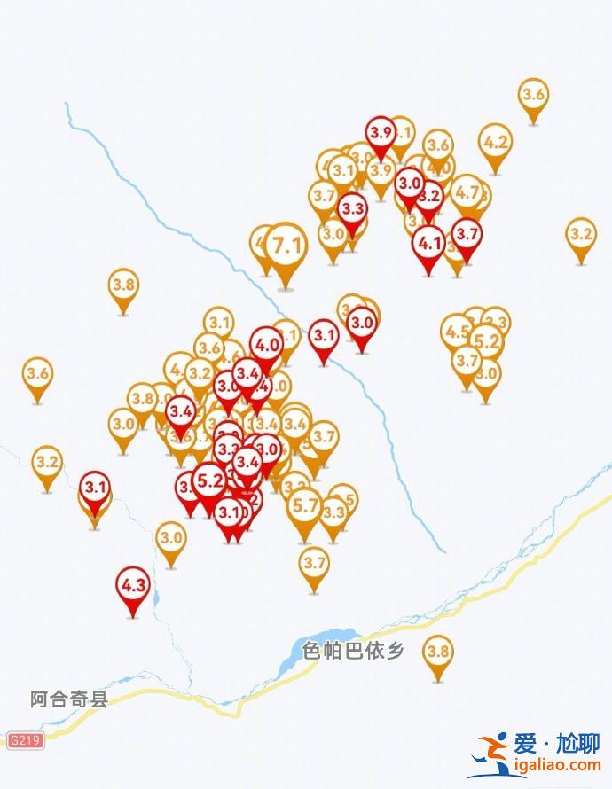 新疆烏什7.1級(jí)地震后已發(fā)生余震2708次 3.0級(jí)及以上129次？