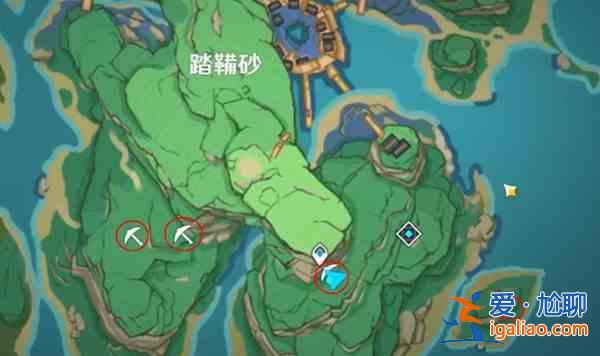 原神4.4 中的紫水晶塊在哪里？原神4.4中紫晶塊采集路線位置介紹？