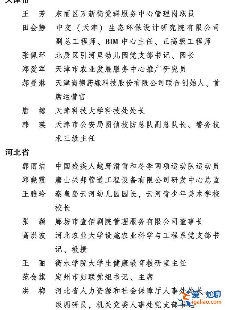 2023年度全國三八紅旗手標兵、全國三八紅旗手、全國三八紅旗集體全名單公布？