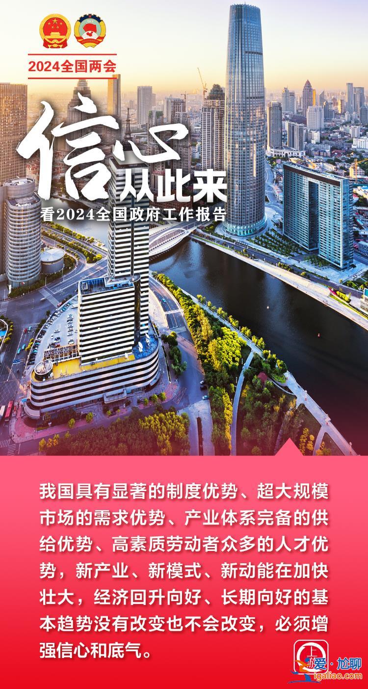兩會(huì)海報(bào)丨信心從此來！看2024全國(guó)政府工作報(bào)告？