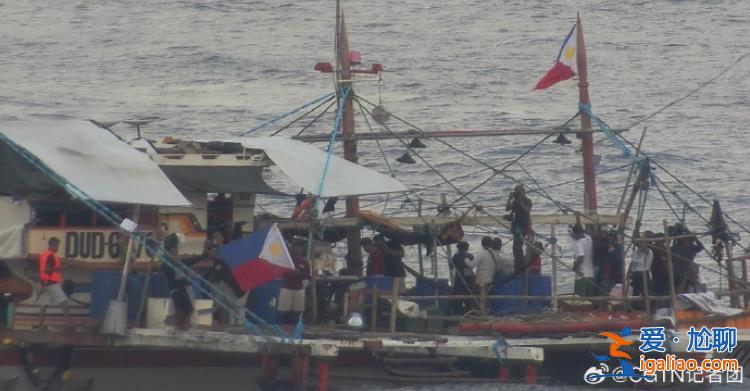 菲律賓多艘船只在我黃巖島鄰近海域非法聚集 中國海警加強現場監(jiān)視取證？