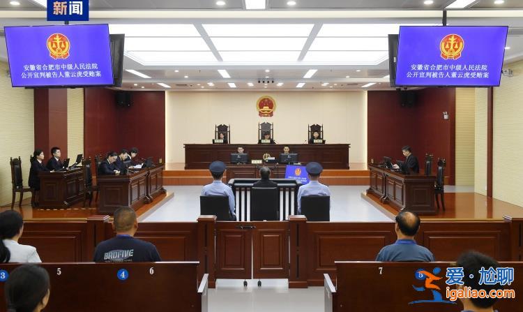 上海市人大常委會原主任董云虎受賄案一審宣判？