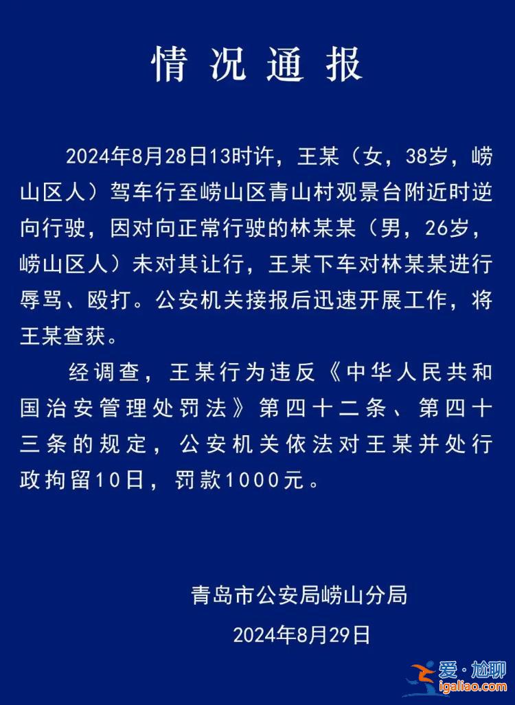 女子逆行插隊追尾前車 辱罵毆打對向司機、連扇十幾耳光 警方通報？