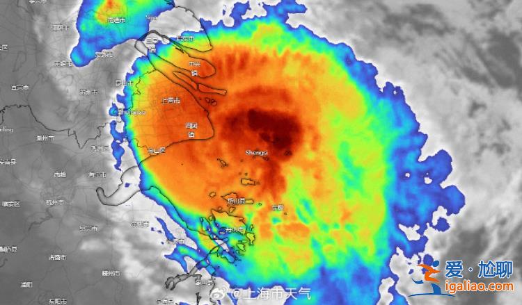 臺風“貝碧嘉”即將登陸上海浦東南匯新城？