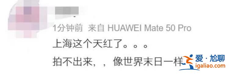 臺風“貝碧嘉”登陸前 上海傍晚出現紫紅色天空？