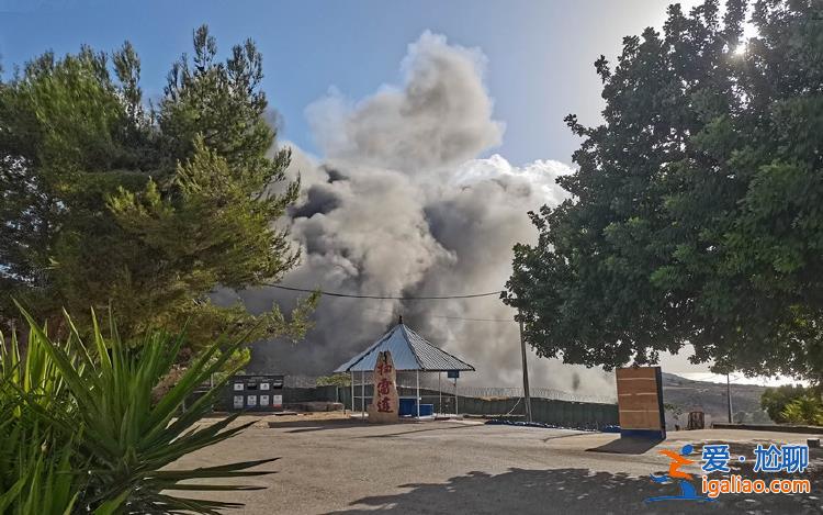 現場圖片!多枚航彈爆炸致我赴黎維和部隊營區受損? 現場圖片!多枚航彈爆炸致我赴黎維和部隊營區受損?