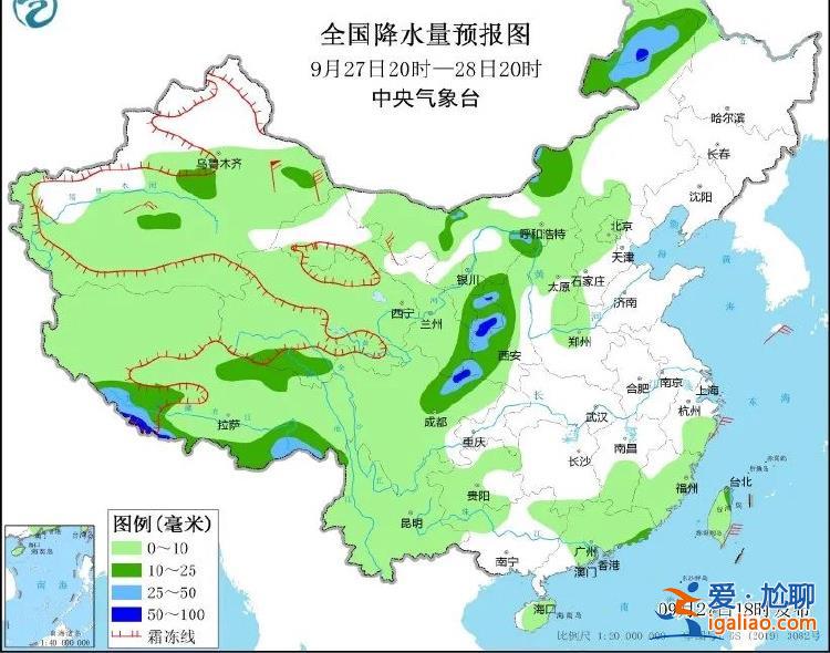 從內蒙古東北部到四川盆地 大范圍降雨明日集中上線？