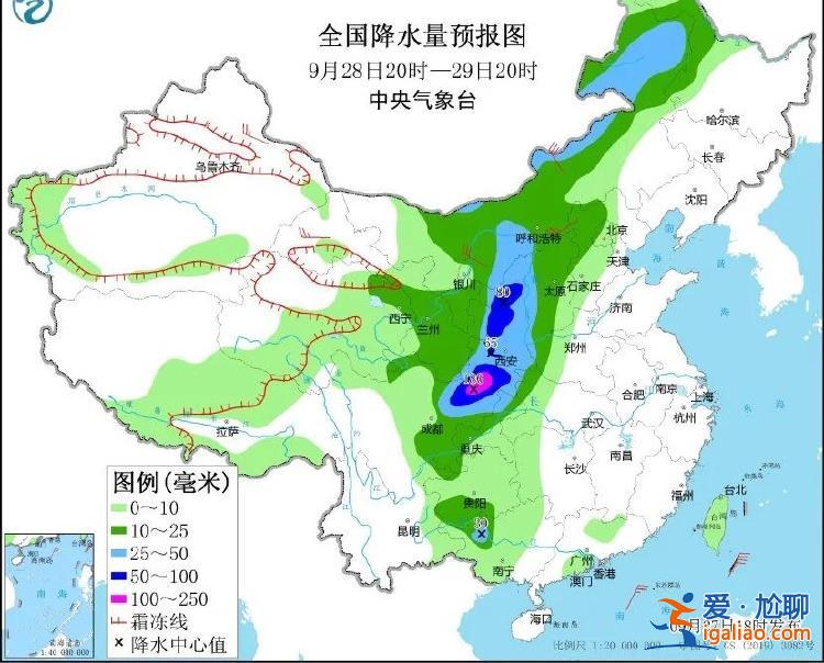 從內蒙古東北部到四川盆地 大范圍降雨明日集中上線？