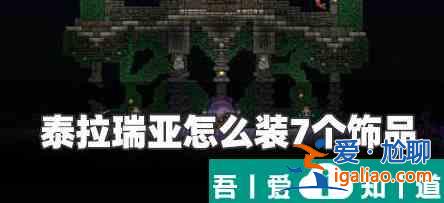 泰拉瑞亞七個飾品欄怎么弄 具體一覽？