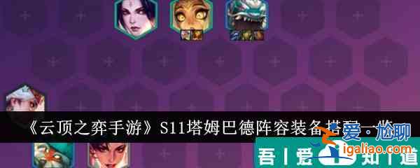 云頂之弈手游S11塔姆巴德陣容裝備怎么搭配 裝備搭配一覽？