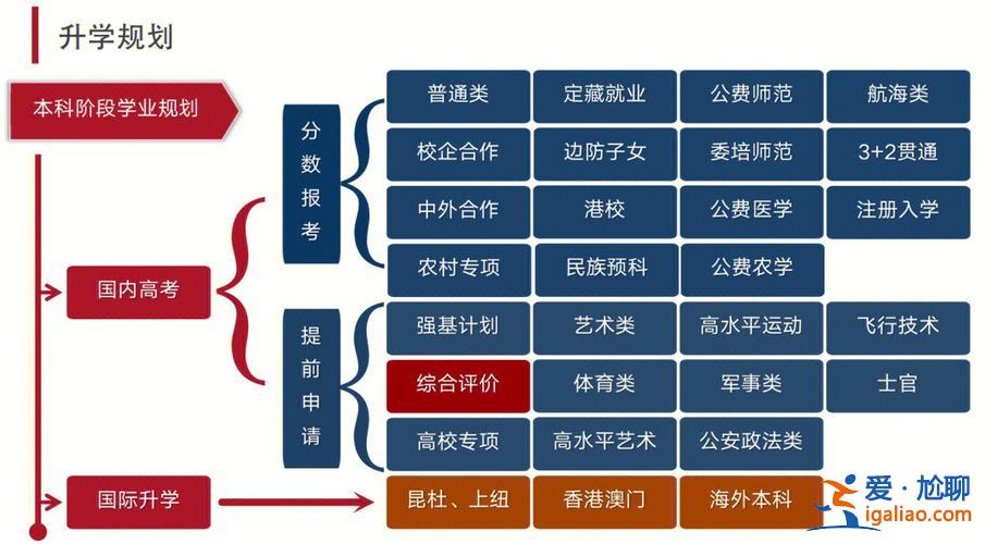 高考升學規劃招生學校名單，雅思和普通高考的升學路徑有什么區別？