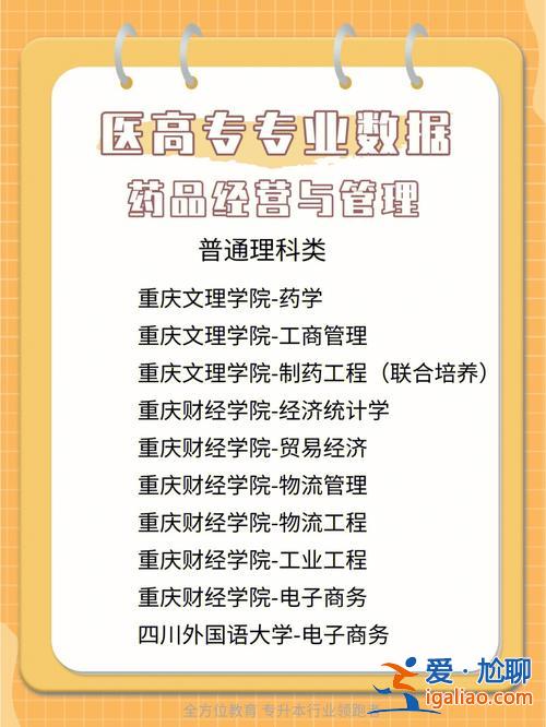 藥品生產(chǎn)技術(shù)專(zhuān)升本？專(zhuān)科藥品生產(chǎn)技術(shù)可以升哪些本科？