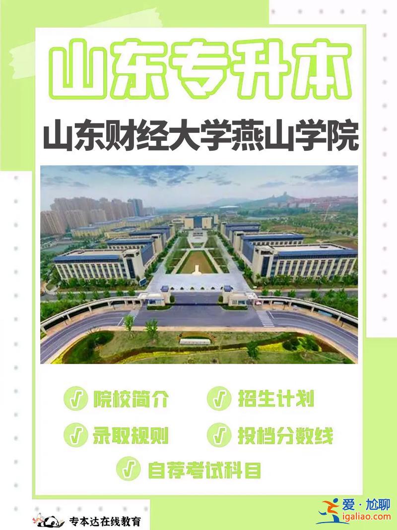 山東財經大學有專升本，專升本財經大學可以嗎？