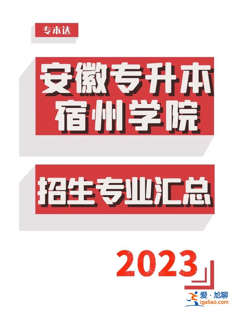 宿州學院專升本黑不黑？安徽省哪些高職大專院校可以專升本？