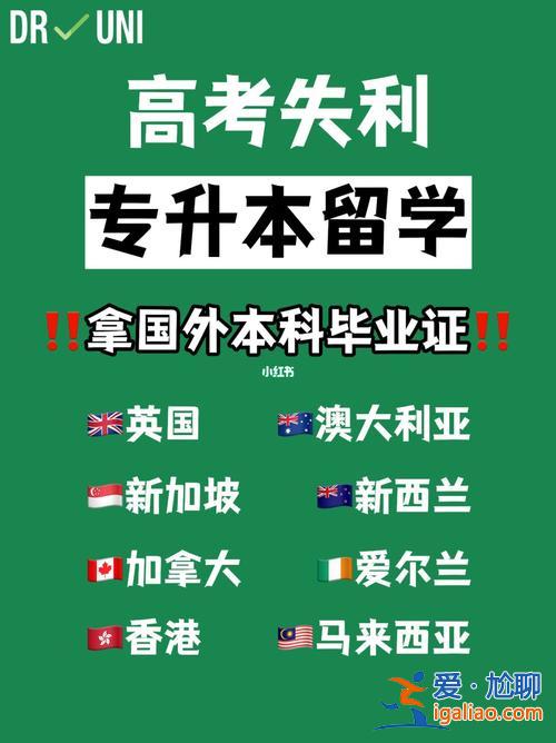 國外留學專升本(專升本考國外要什么條件)？