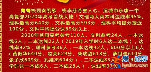 運城升學率 運城運康中學升學率怎么樣？