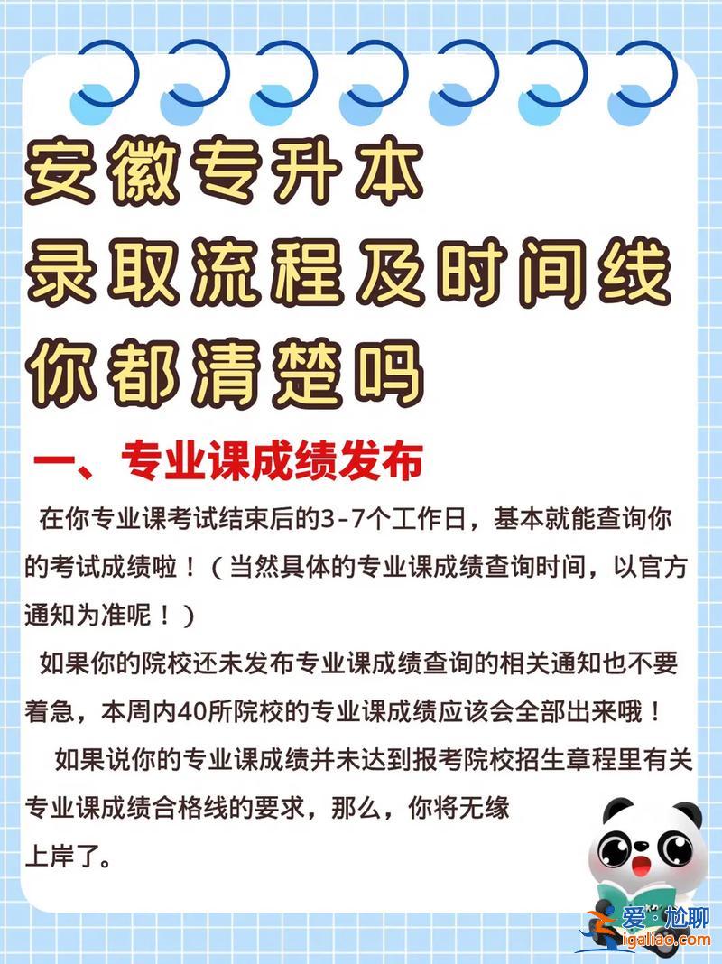 專升本怎么錄取 專升本錄取流程？