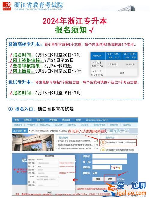 專升本 報名(2024專接本報名時間及流程)？