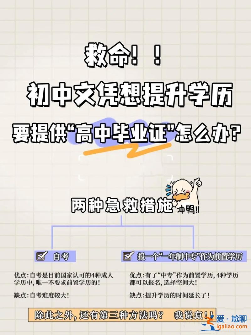 25歲初中沒畢業怎樣提升學歷？初中還沒畢業，現在真的很想改變，如何提升學歷，很迷茫，我能做的有哪些？
