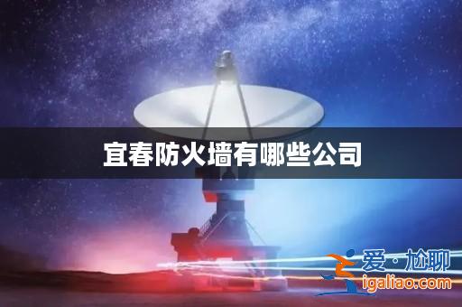 宜春防火墻有哪些公司？