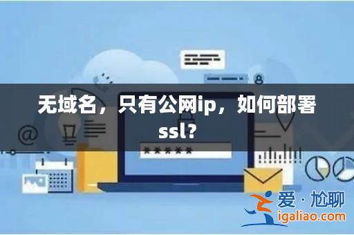 無域名，只有公網ip，如何部署ssl？？