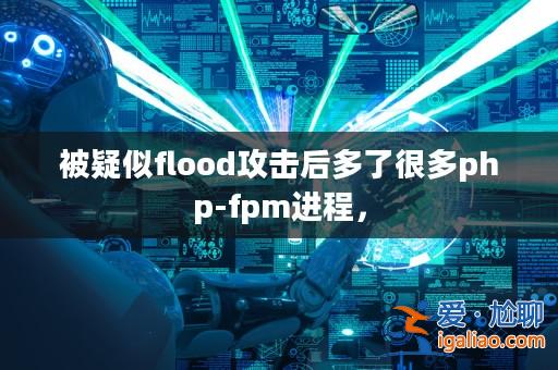 被疑似flood攻擊后多了很多php-fpm進(jìn)程,? 被疑似flood攻擊后多了很多php-fpm進(jìn)程,?