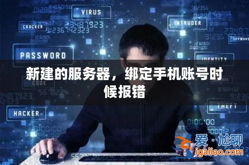 新建的服務器，綁定手機賬號時候報錯？