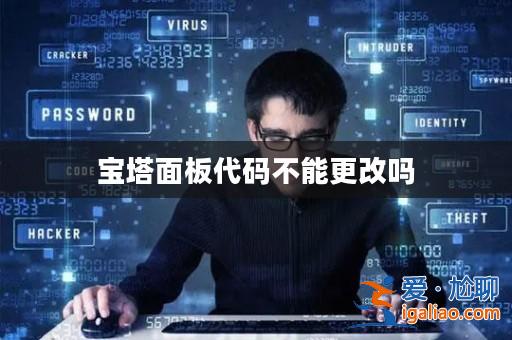寶塔面板代碼不能更改嗎? 寶塔面板代碼不能更改嗎?