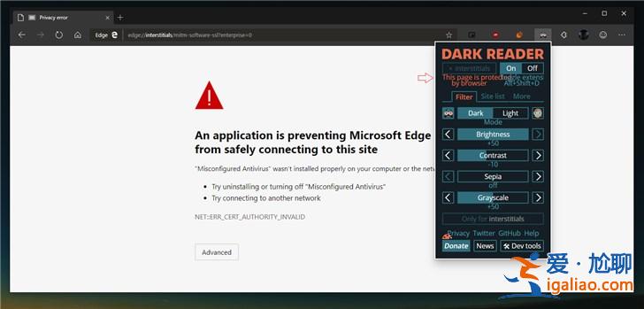 Win10 Chromium版Edge瀏覽器改進Dark模式？