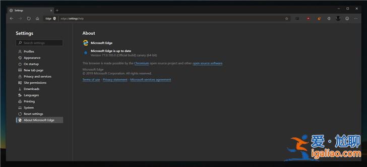 Win10 Chromium版Edge瀏覽器改進Dark模式？