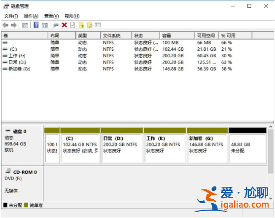 圖文演示W(wǎng)in11筆記本分區(qū)方法？