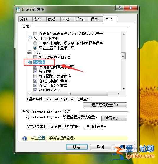 Win7電腦網(wǎng)頁顯示無法加載插件怎么辦？？