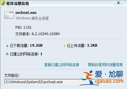 win10 svchost.exe進程是什么？？